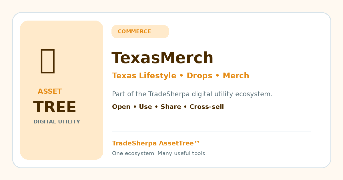 TexasMerch approved thumbnail