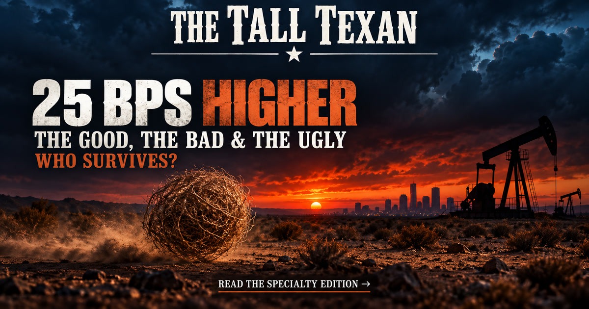 Tall Texan: Which Weak-Margin Companies Face Rate Pressure?